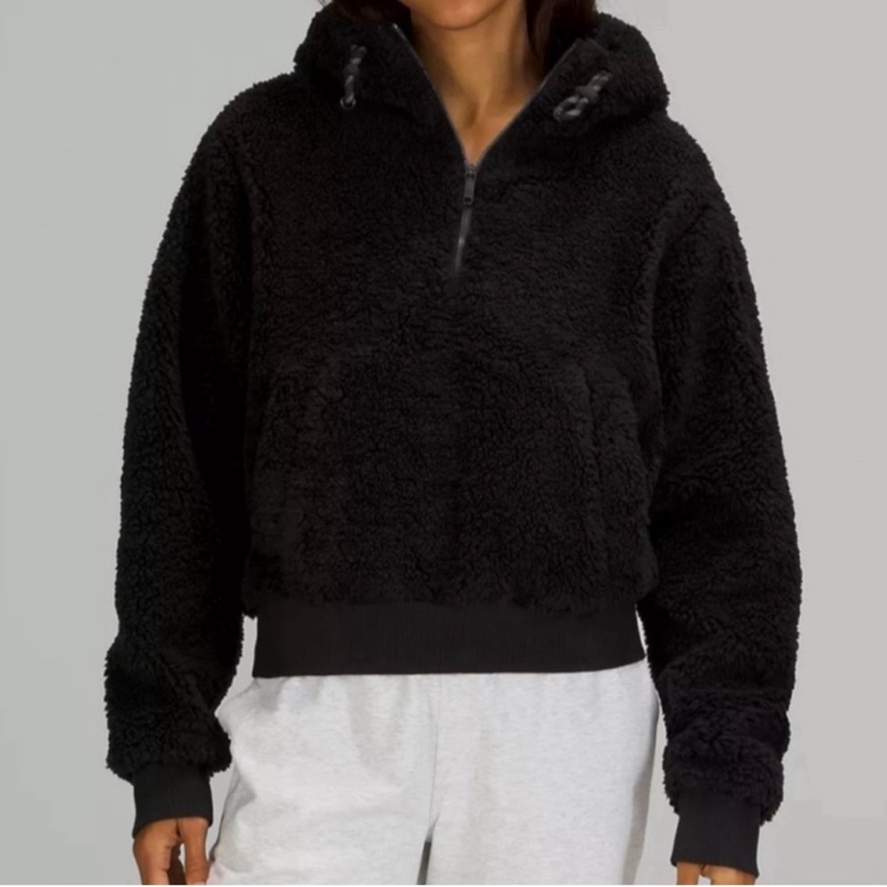 Lululemon Sherpa Scuba Cropped Hoodie